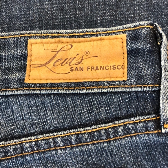 Levi Blue Jeans Slight Curve Classic Bootcut size 8 / 29 - Picture 2 of 6